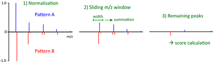 Isotope pattern score